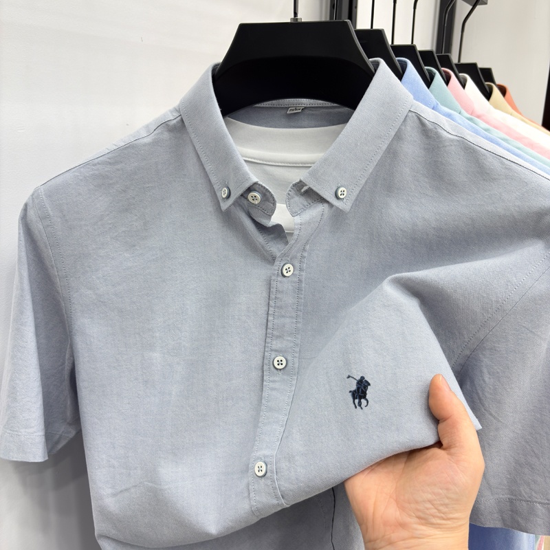 Golf Equipment Rental - High end 100%cotton short sleeve shirt