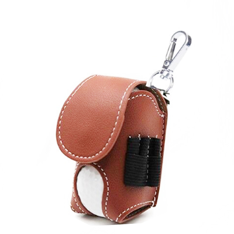Golf PU Ball Bag Two-Piece Set - Golf Equipment Kit avaliação e preço