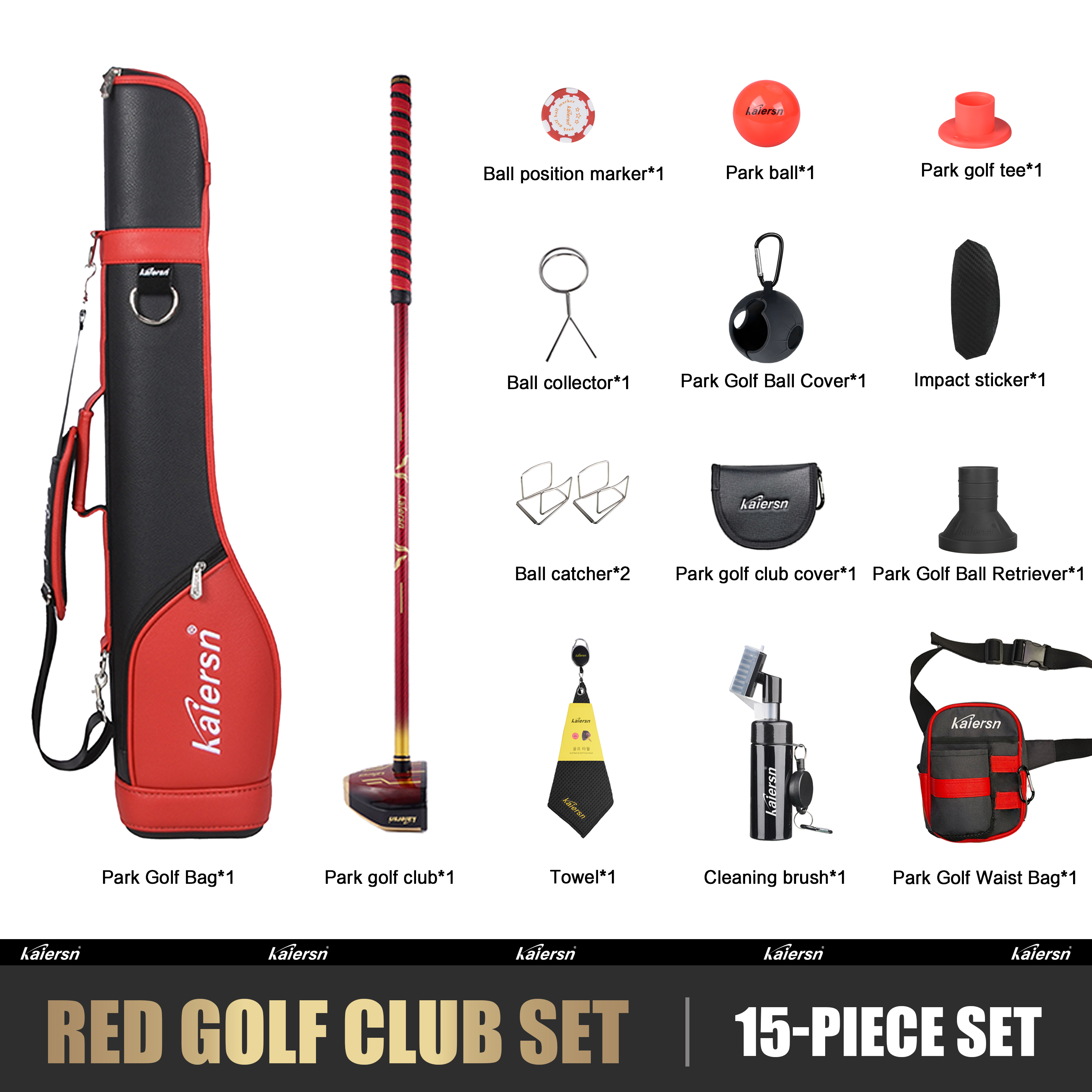 Kaiersn Park Golf Set for Begi - Golf Equipment Kit avaliação e preço