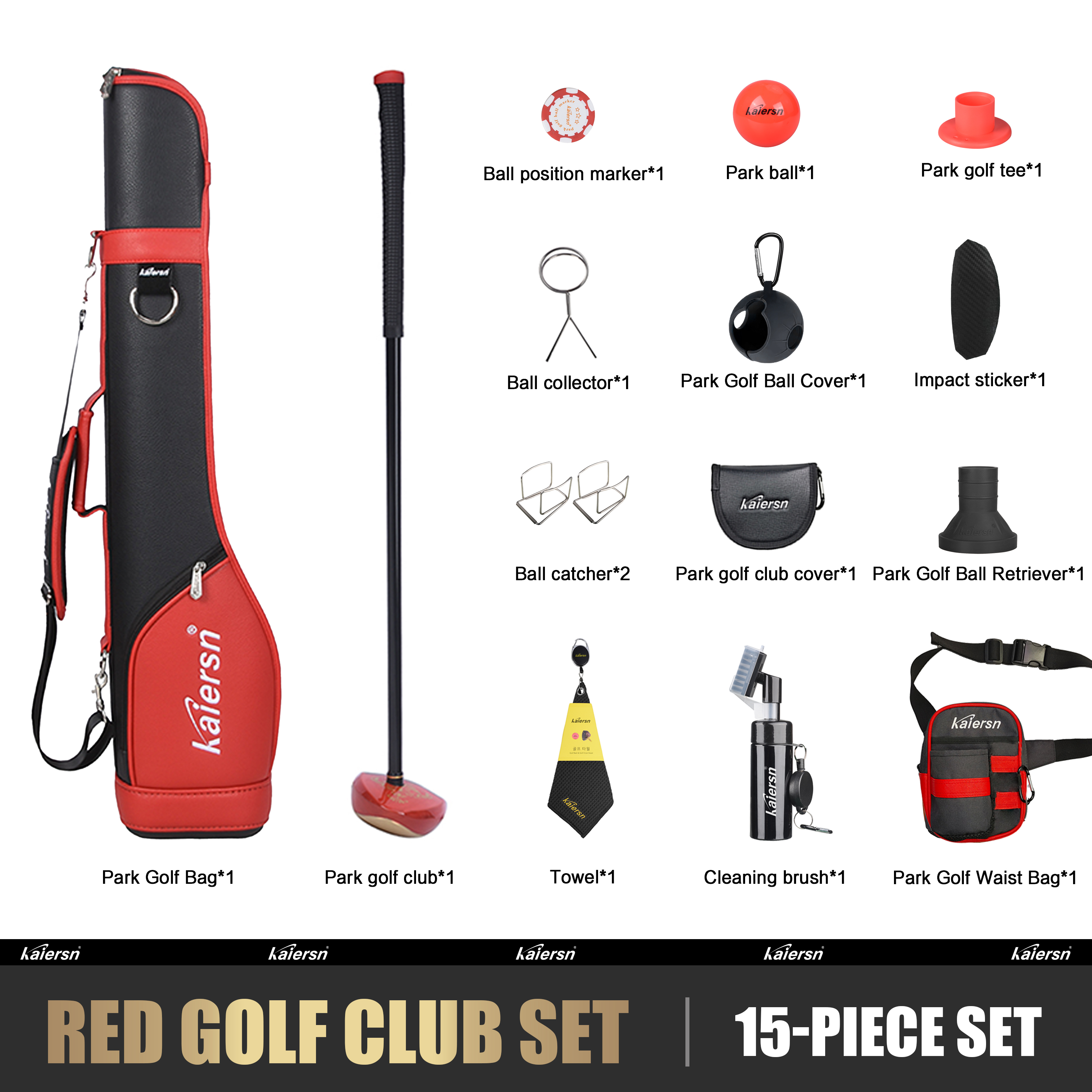 Kaiersn Park Golf Set for Begi - Golf Equipment Kit avaliação e preço