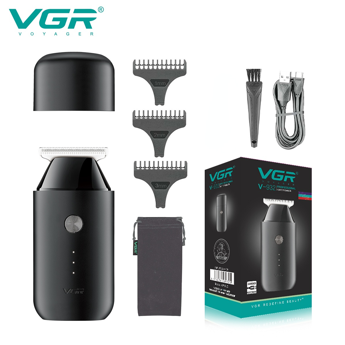 VGR Mini Hair Clipper Professi - Golf Zero avaliação e preço