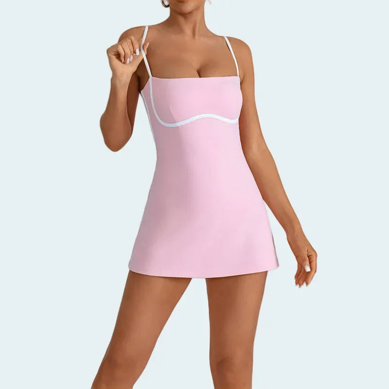 Tennis Dress Sports Fitness Hi - Golf Equipment Women avaliação e preço