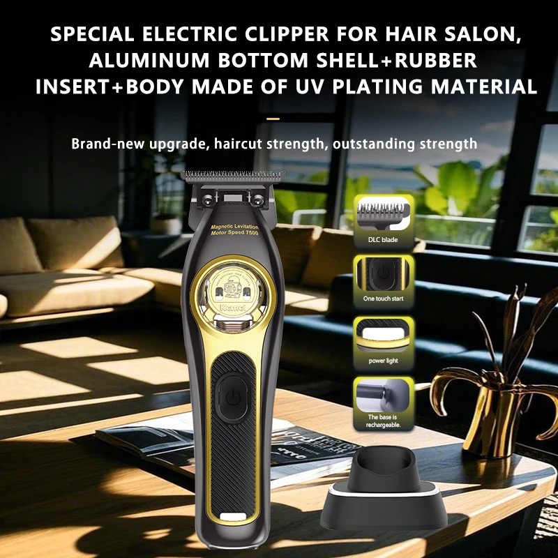 Kemei 2268 Cordless Barber Ele - Golf Zero avaliação e preço