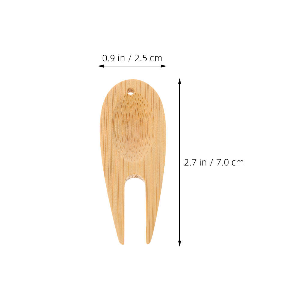 12Pcs Wooden Golf Divot Marker - Divot Repair Tool avaliação e preço