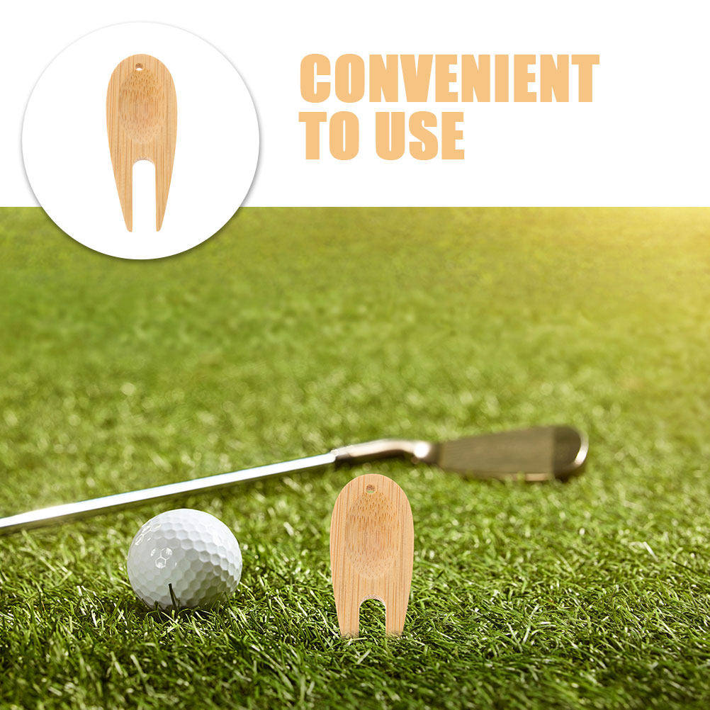 12Pcs Wooden Golf Divot Marker - Divot Repair Tool avaliação e preço