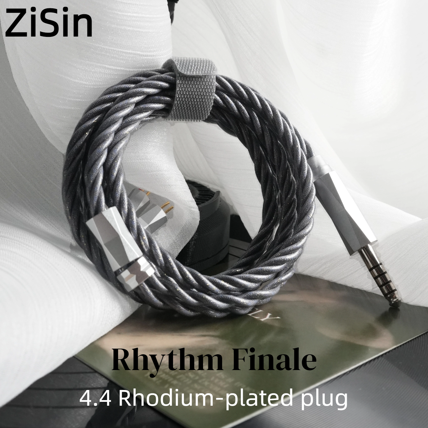 ZiSin-97 IEM cable 4.4 rhodium - Golf Zero avaliação e preço