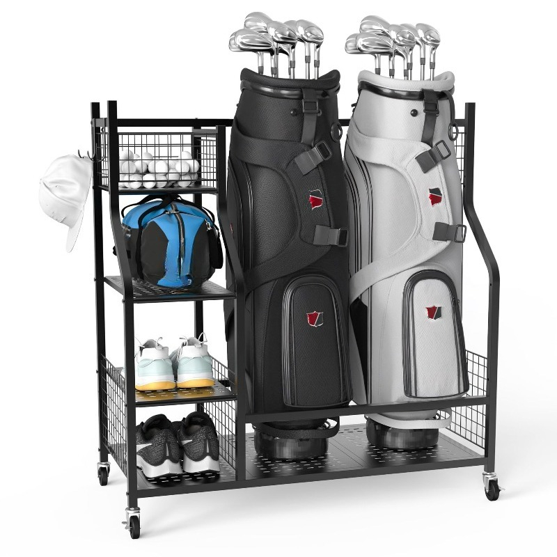 Golf Bag Storage Rack, Club Di - Golf Equipment Manufacturers avaliação e preço