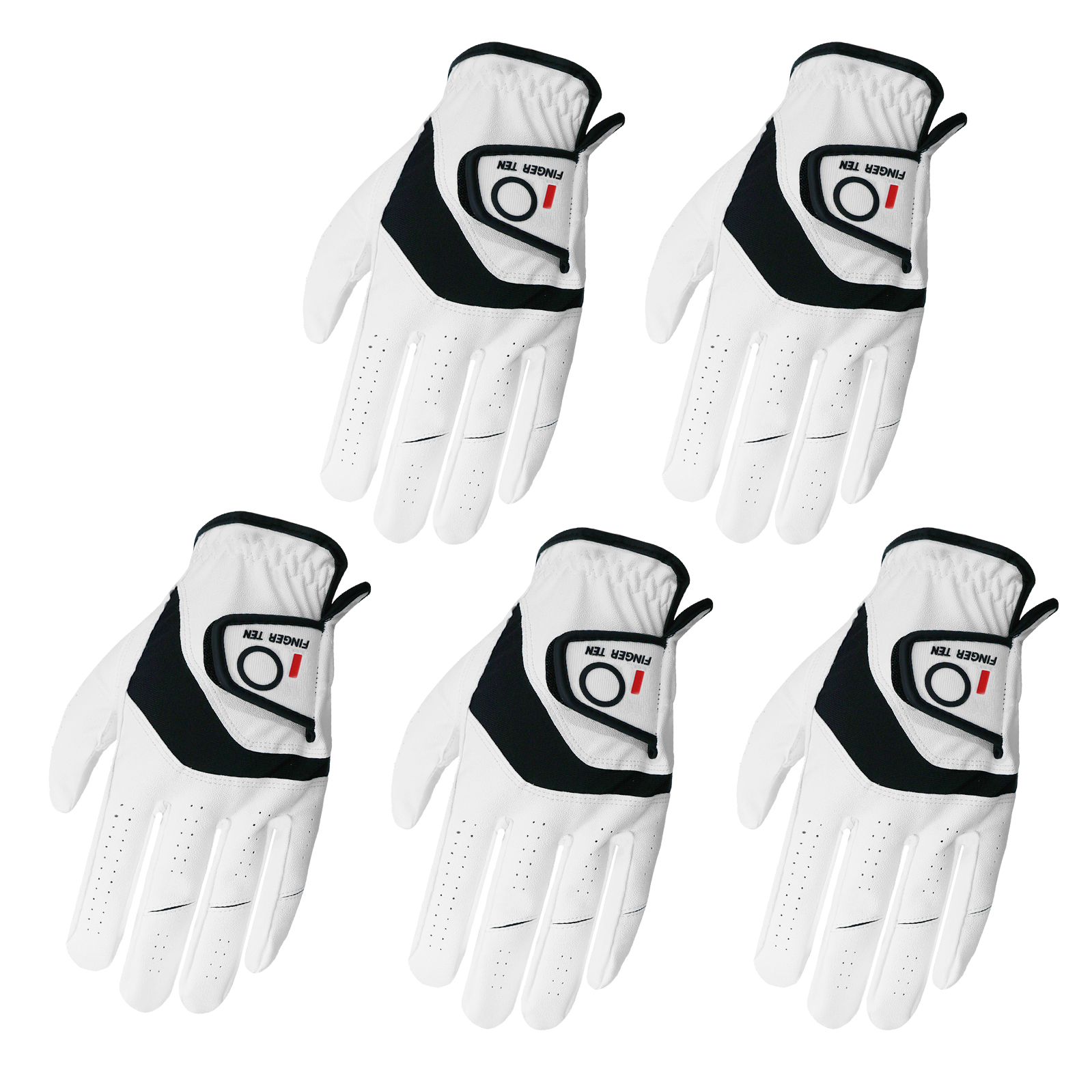 5 Pcs Golf Gloves Men Leather  - Golf Equipment Rental avaliação e preço