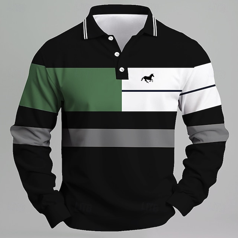 Men's Striped Printed Unicorn  - Golf Equipment Rental avaliação e preço