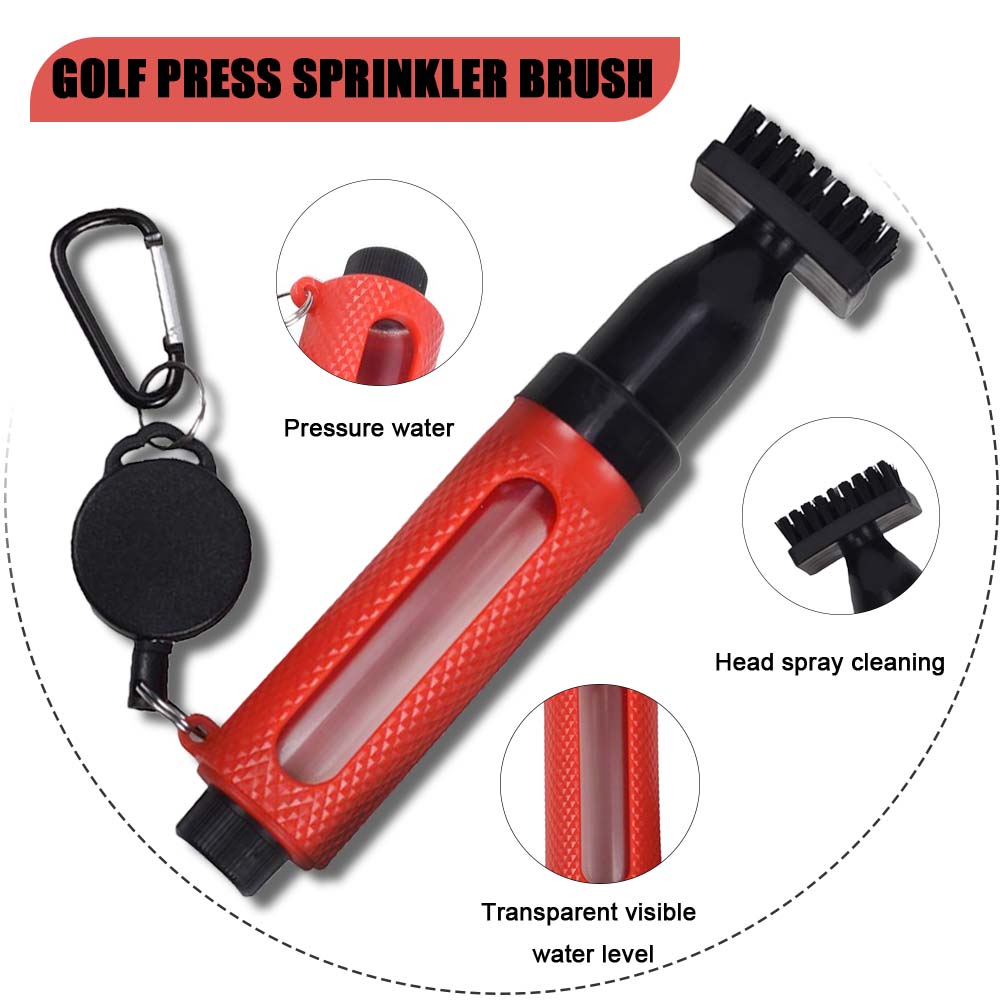 Golf club cleaning brush with  - Golf Equipment Rental avaliação e preço