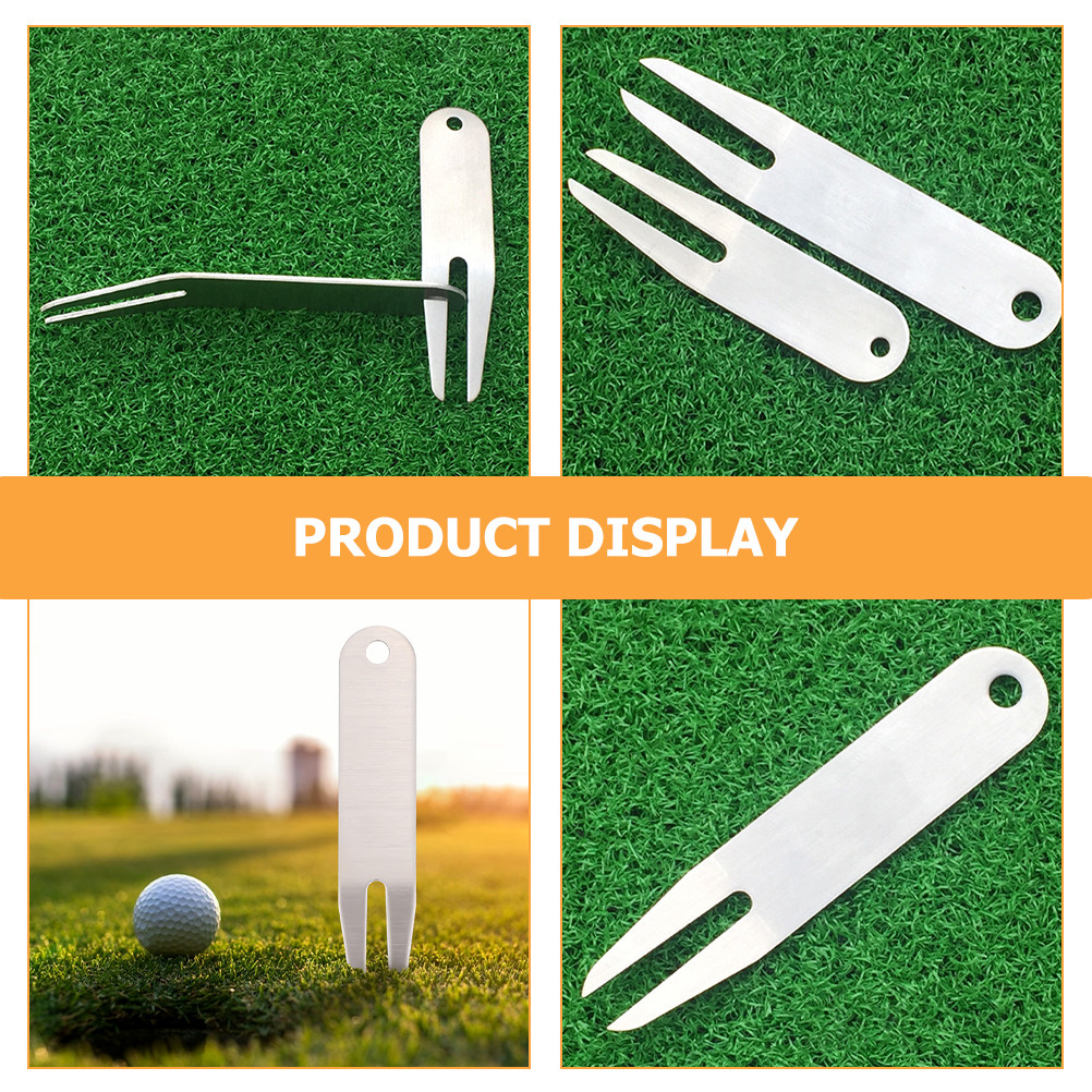 2Pcs Golf Divot Repair Fork Li - Divot Repair Tool avaliação e preço