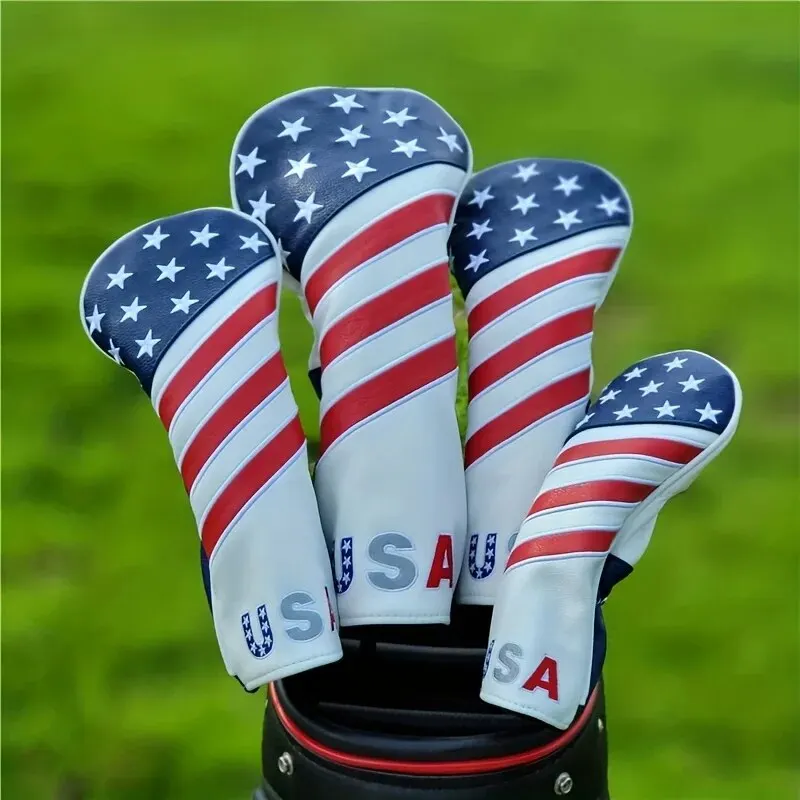 Patriotic Golf Club Head Cover - Golf Equipment Kit avaliação e preço