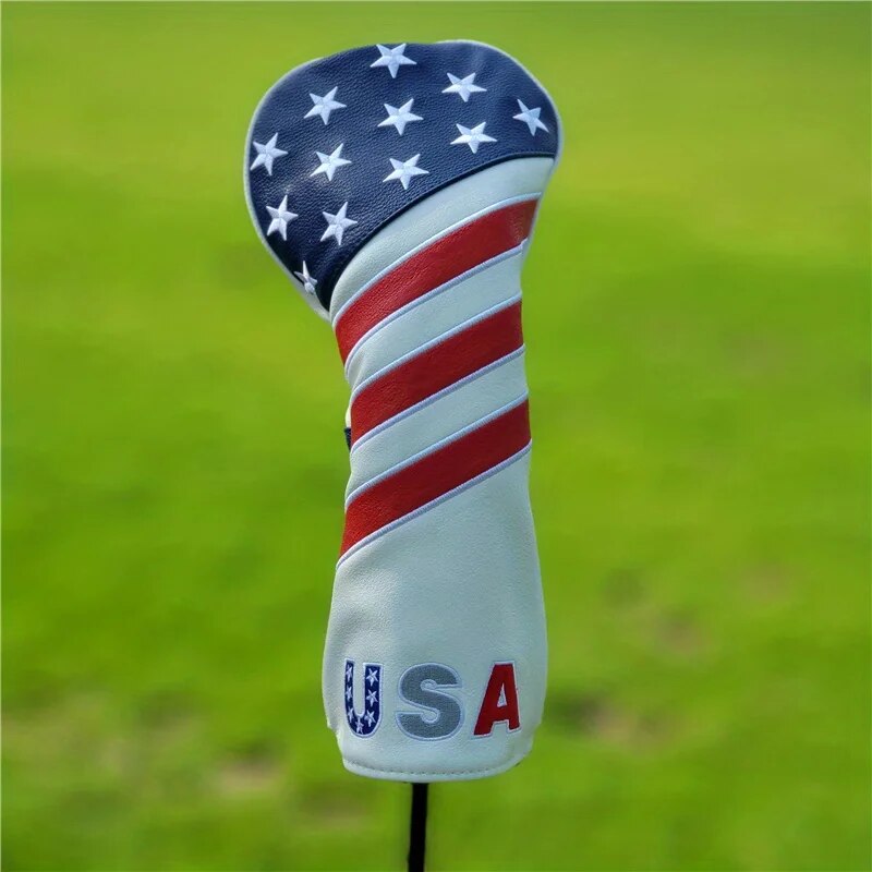 Patriotic Golf Club Head Cover - Golf Equipment Kit avaliação e preço