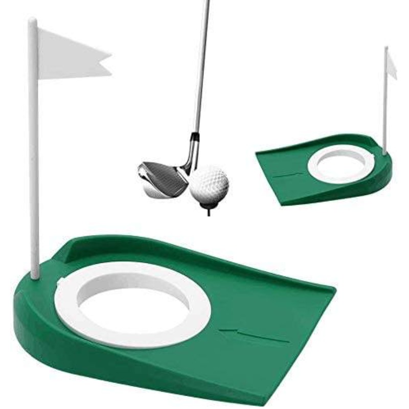 Golf Putting Cup with Flag Pra - Golf Equipment Kids avaliação e preço