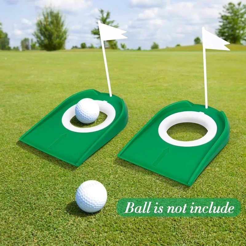 Golf Putting Cup with Flag Pra - Golf Equipment Kids avaliação e preço