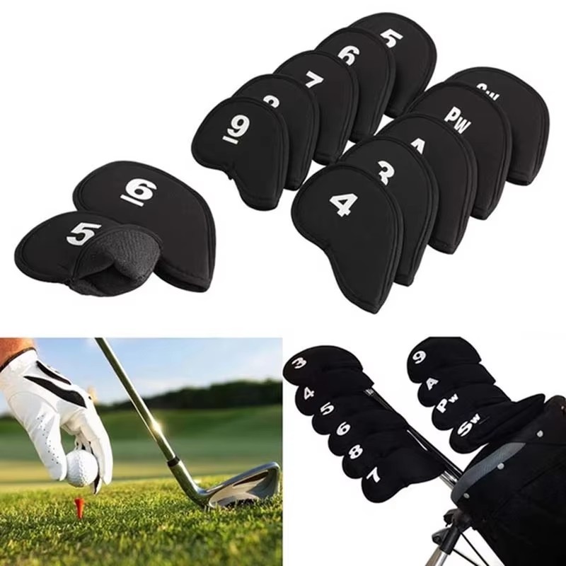 10Pcs Portable Golf Club Iron  - Golf Equipment Kit avaliação e preço