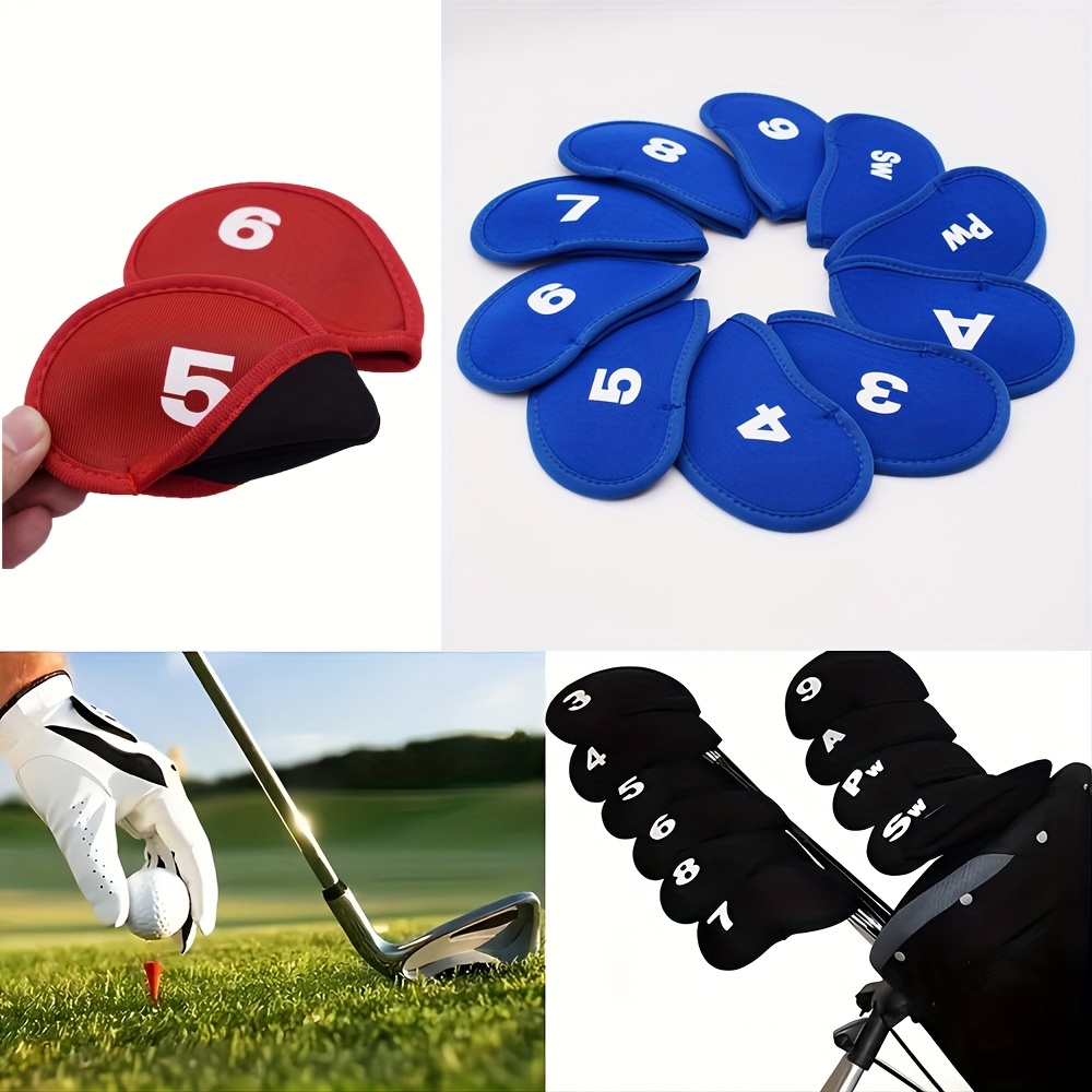 10Pcs Portable Golf Club Iron  - Golf Equipment Kit avaliação e preço