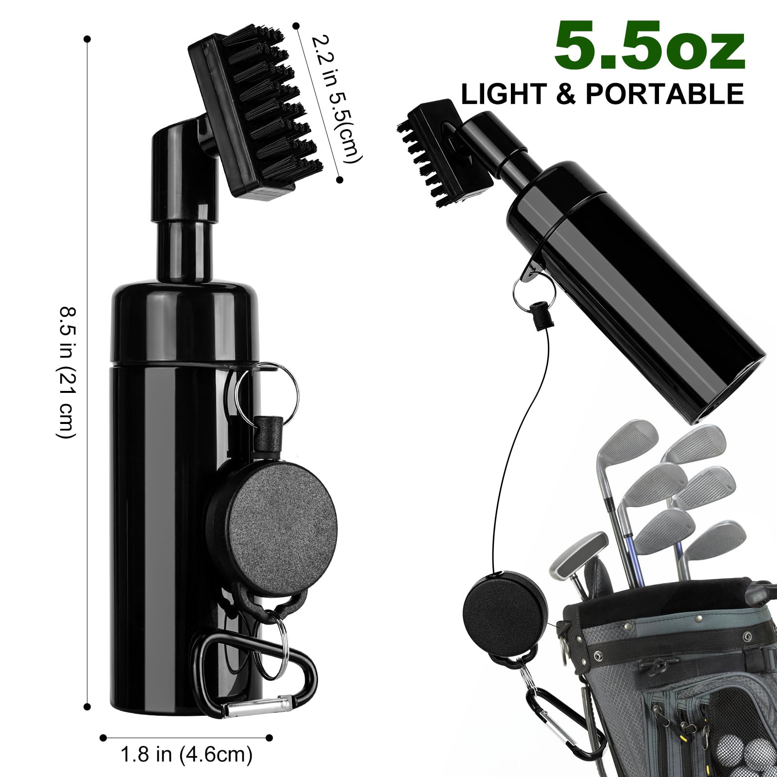 Golf Club Head Cleaning Brush, - Golf Equipment Rental avaliação e preço